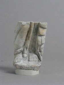 Lower Legs Fragment, Coptic, 4th-7th century. Creator: Unknown.