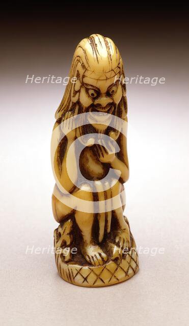 Long-Haired Foreigner, 18th century. Creator: Unknown.