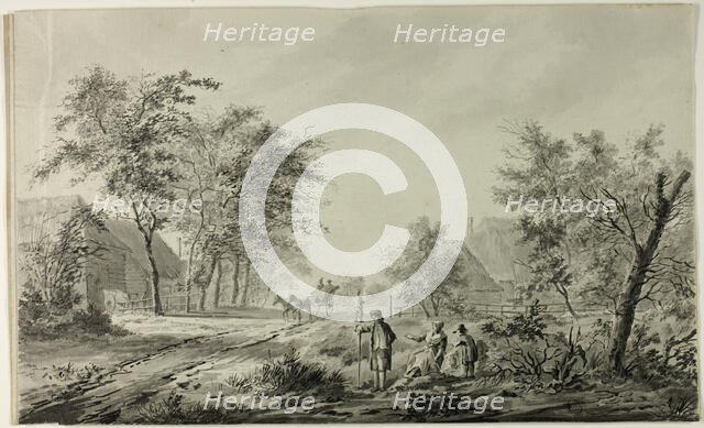 Outskirts of Nodorp, n.d. Creator: Wouterus Verschuur.