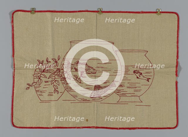 Splash Cloth, United States, c. 1872. Creator: Unknown.