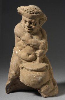 Figure Stirring a Cauldron, 305 BCE-641 CE. Creator: Unknown.