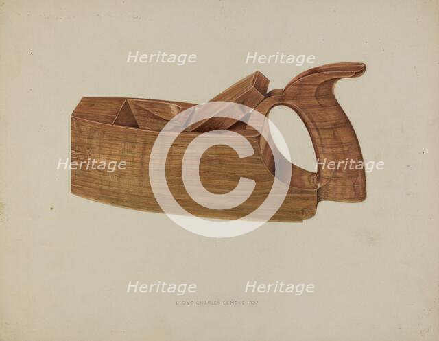 Plane, 1937. Creator: Lloyd Charles Lemcke.