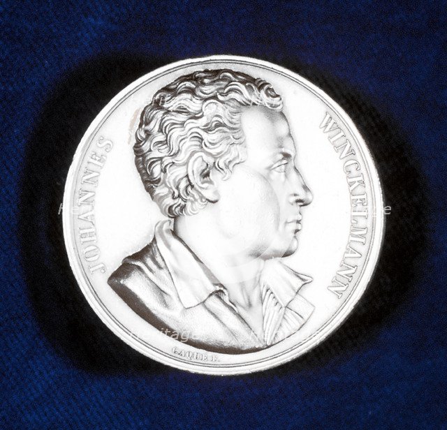 Johann Joachim Winckelmann, German archaeologist. Artist: Unknown