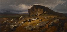 Landscape with Buffalo, c1865-68. Creator: Jean Achille Benouville.