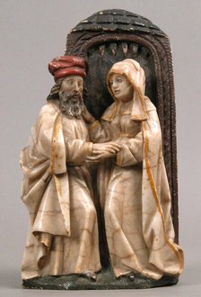 Saint Anna and Saint Joachim, German, ca. 1430-50. Creator: Unknown.