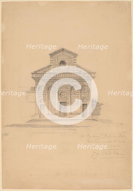 St. Andrea, Pistoia, c. 1896. Creator: John Russell Pope.
