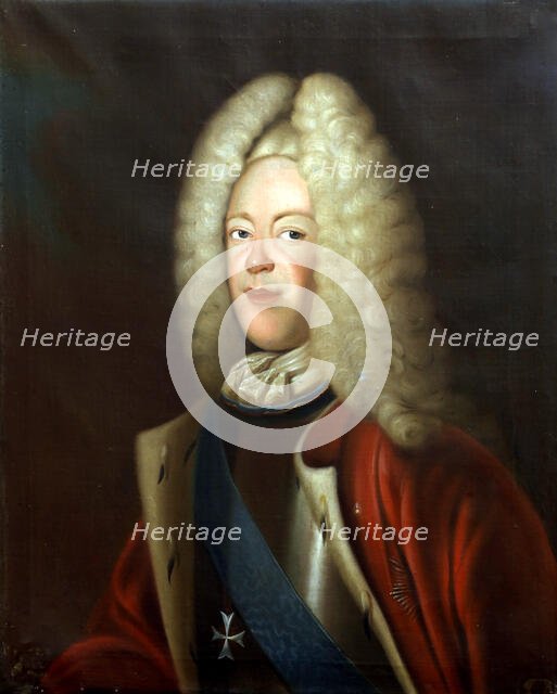 Portrait of Louis Rudolph, Duke of Brunswick-Lüneburg (1671-1735), Prince..., 2nd Half of 18th cen. Creator: Anonymous.