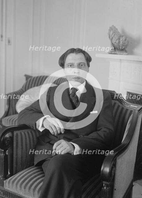 A. Cortot, between c1915 and c1920. Creator: Bain News Service.