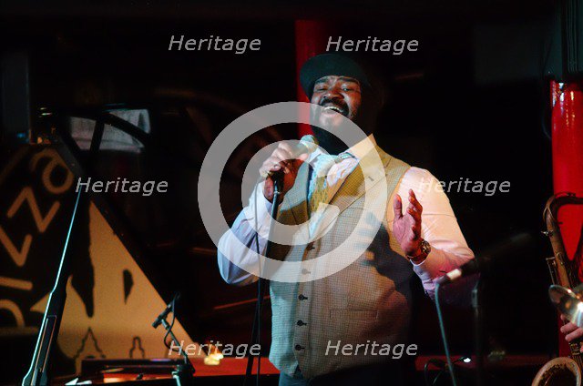 Gregory Porter, Pizza Express, Dean St, London, 2001. Artist: Brian O'Connor