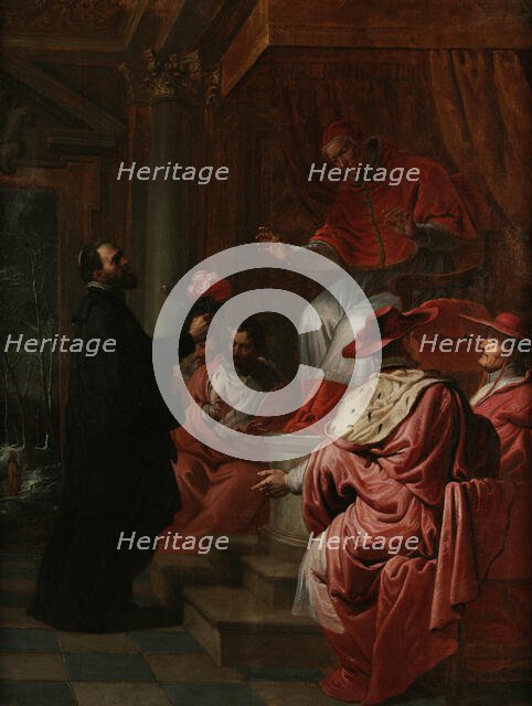 The Miracle of the Roses, 17th century. Creator: Lint, Peeter, van (1609-1690).