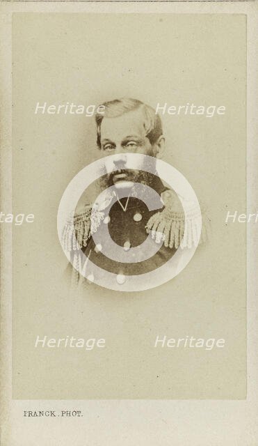 Portrait of Count Dmitry Alekseyevich Milyutin (1816-1912). Creator: Franck (François Gobinet de Villechole) (1816-1906).