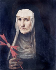 'A Sainted Nun', mid 16th century. Artist: Unknown.