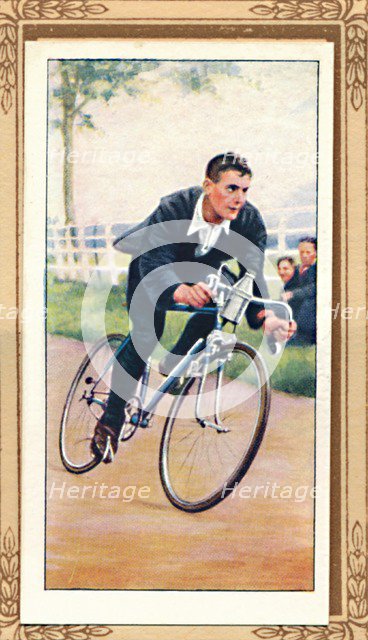 'Road Time Trial Position', 1939. Artist: Unknown.