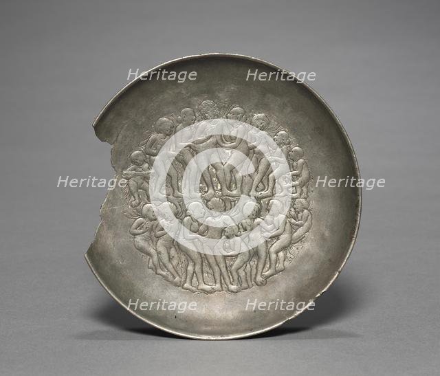 Plate with a Scene of Revelry, 400s. Creator: Unknown.