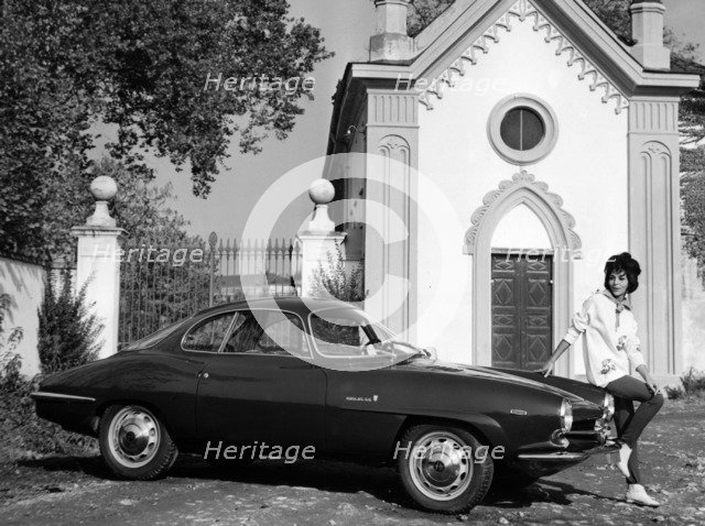 1965 Alfa Romeo Giulia Sprint Speciale coupe Artist: Unknown.