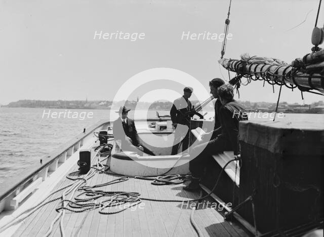 Group of pilots, between 1900 and 1905. Creator: Unknown.