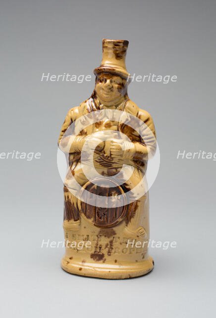 Bottle, c. 1830. Creator: Unknown.