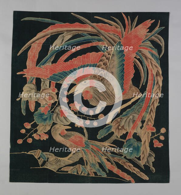 Futon Cover (Futonji), Japan, Meiji period (1868-1912), 19th century. Creator: Unknown.