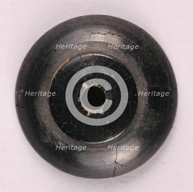 Button or Bead, Iran, 9th-11th century. Creator: Unknown.