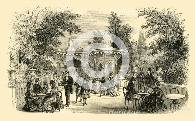 'View in the Surrey Gardens', (c1878). Creator: Unknown.