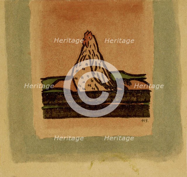 At sunrise, c1900. Creator: Hugo Simberg.