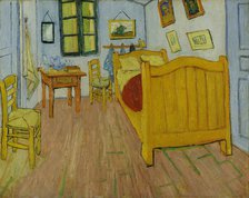 The bedroom, 1888. Artist: Gogh, Vincent, van (1853-1890)