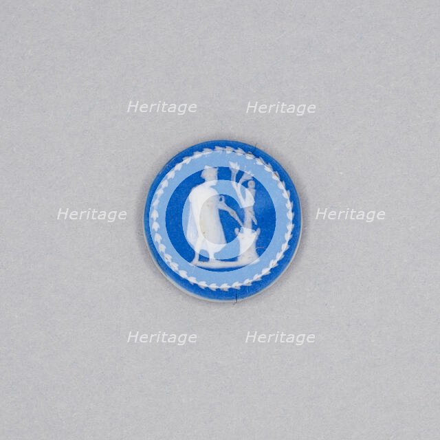 Double Cameo with Cupids and Mercury, Burslem, Late 18th century. Creator: Wedgwood.