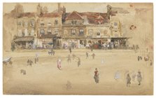 Red and Brown-Hoxton, 1885-1886. Creator: James Abbott McNeill Whistler.