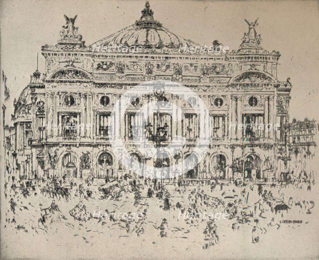 'The Opera', 1915. Artist: John Marin.