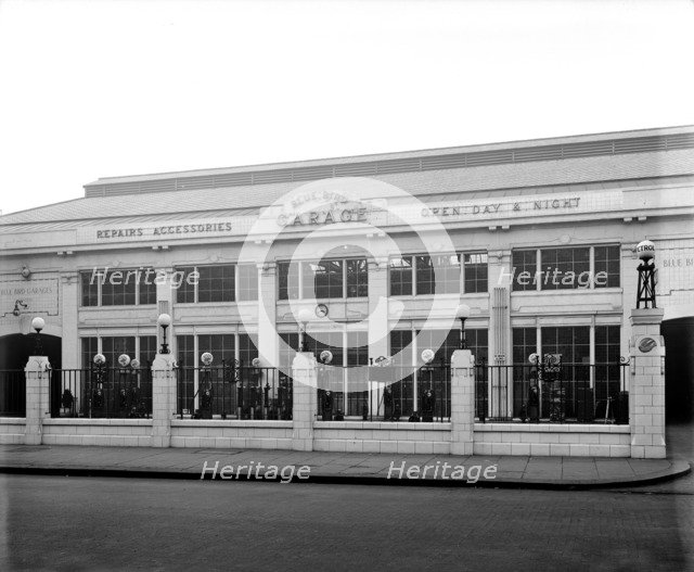 Bluebird Garage, King's Road, Chelsea, London, 1927. Artist: Bedford Lemere and Company