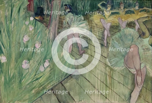 Ballet Scene, 1886. Creator: Toulouse-Lautrec; Henri; de (1864-1901).