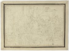 Ruler Receiving Lady, n.d. Creator: Francesco Solimena.