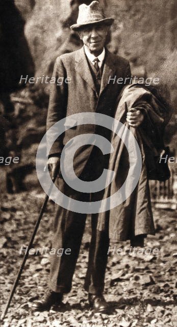 Sir Edward Albert Sharpey-Schafer. Creator: Thomas Lewis.