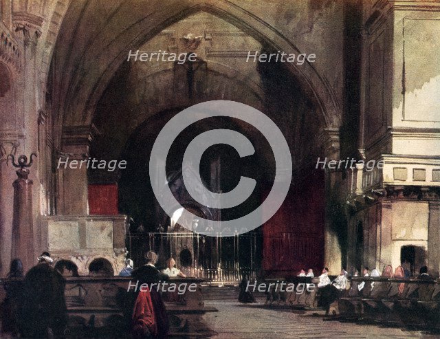 'The Church of St Ambrogio, Milan', early 19th century, (1929). Artist: Richard Parkes Bonington