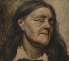 Study of an Old Woman, c.1856-c.1857. Creator: Matthijs Maris.