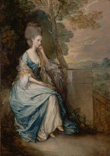 Portrait of Anne, Countess of Chesterfield, 1778. Artist: Gainsborough, Thomas (1727-1788)