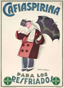 Cafiaspirina, 1930. Creator: Mauzan, Luciano Achille (1883-1952).