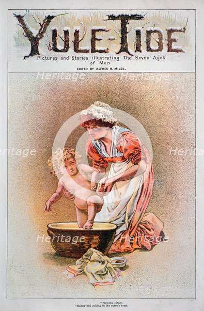 Illustration from Yuletide, 1882. Artist: Unknown