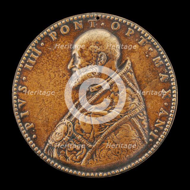 Pius IV (Giovanni Angelo de' Medici, 1499-1565), Pope 1559, 1559. Creator: Unknown.