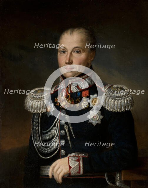 Portrait of General Stanislaw Potocki, 1820-1830. Creator: Unknown.