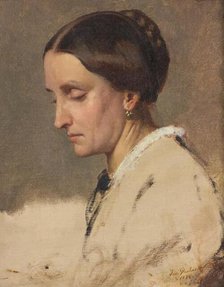 Woman portrait, 1836. Creator: Josef Danhauser the Younger.