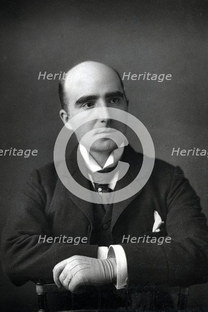 Arthur Wing Pinero, English dramatist, c1890. Artist: W&D Downey