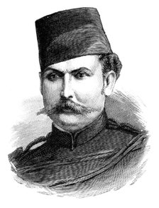 Major Baron Alfred von Seckendorff, prisoner in the Soudan, 1883. Creator: Unknown.