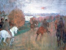 'Horse Riders', 1864-1868. Artist: Edgar Degas