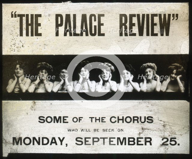 'The Palace Review', late 19th or early 20th century. Artist: Unknown