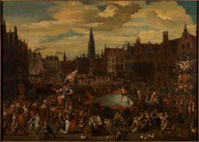 The Antwerp Ommegang, 17th century. Creator: Anonymous.