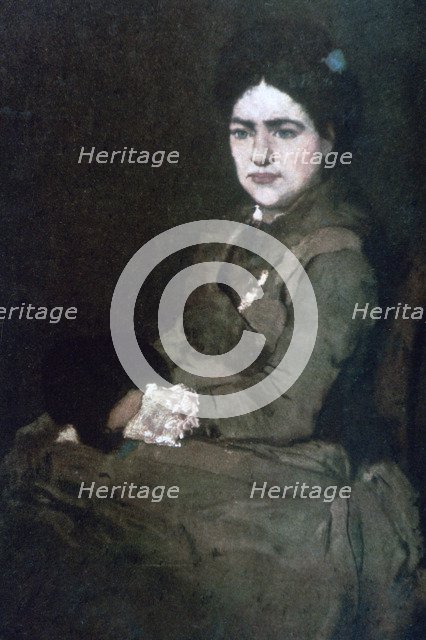 'Mrs Munkacsy', c1864-1900. Artist: Mihaly Munkacsy