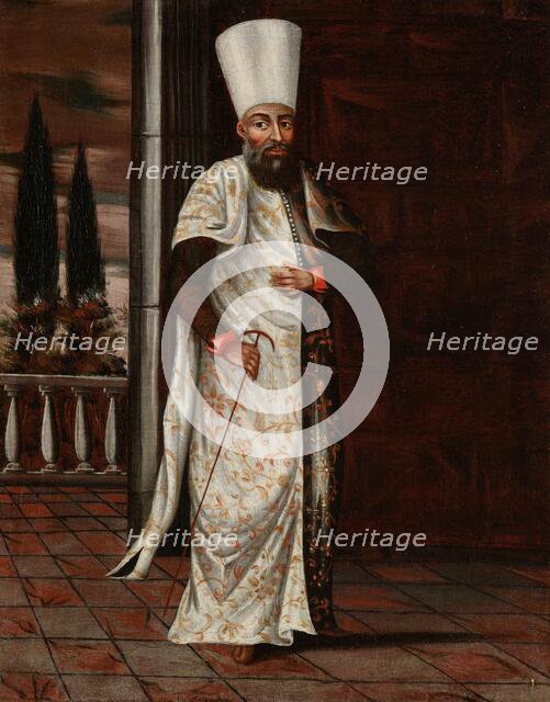 The Chaous Bachi, 1700-1737. Creator: Workshop of Jean Baptiste Vanmour.