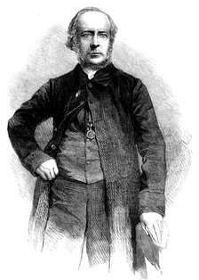 The Rev. Charles Prest, president of the Wesleyan Methodist Society, 1862. Creator: Unknown.