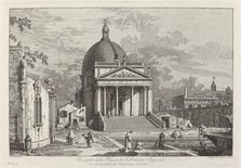 Prospetto della Chiesa di S. Simeone Appostolo, 1742. Creator: Joseph Wagner.